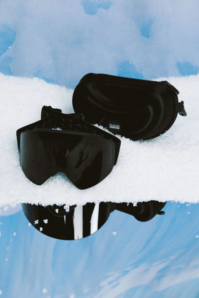 Маска горнолыжная BLACK CONTRASTS (one size, черный) 2159