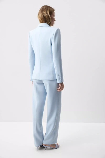 Жакет приталенный (Голубой) (M) 