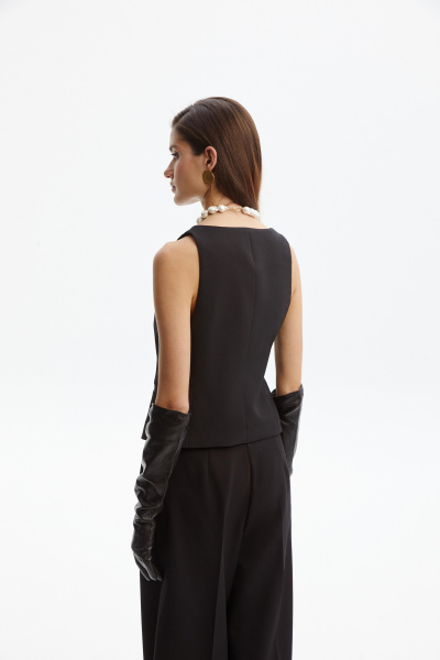 Жилет классический (L, черный) 