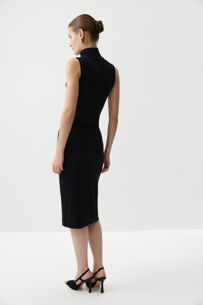 Юбка прямая из вискозы (Черный) (M) 