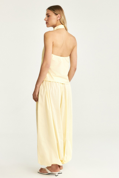 Топ из хлопка (сливочный) (M)