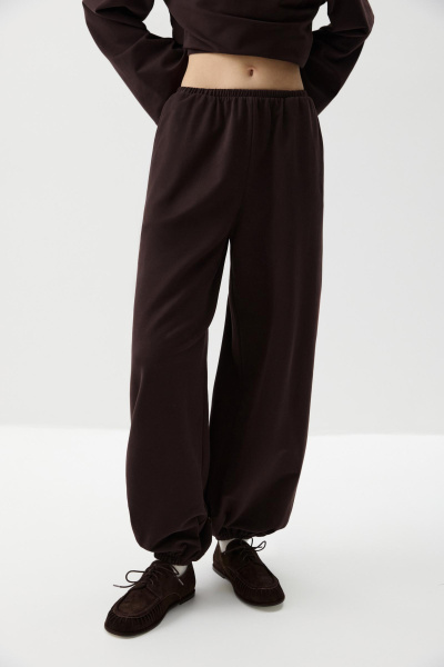 Джоггеры с карманами (Шоколадный) (M/L) 
