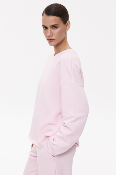 Свитшот с необработанным краем (M/L, барби) 2169