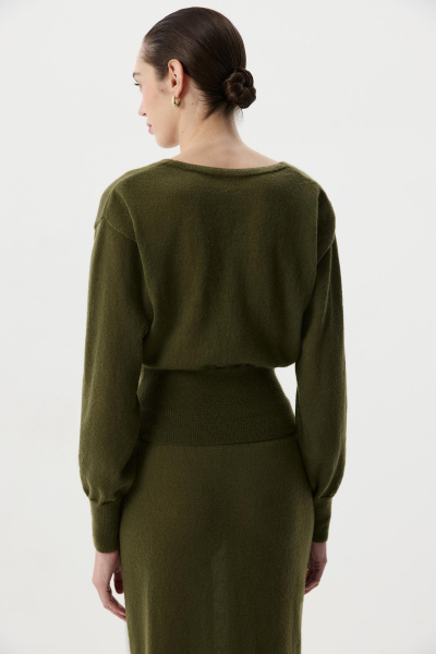 Кардиган на запах (Хаки) (M) 