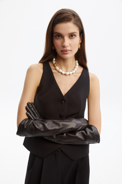 Жилет классический (L, черный) 