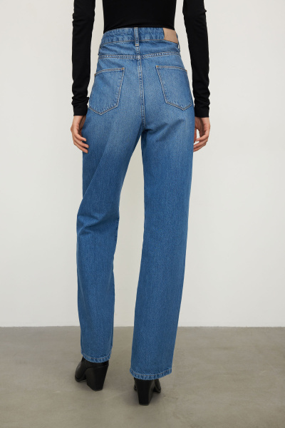 Джинсы прямые/Denim straight pants (29/L, синий/navy blue) 