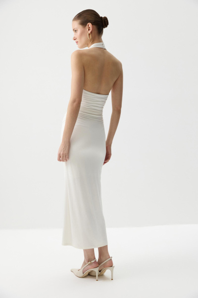 Платье с открытой спиной (Молочный) (M) 