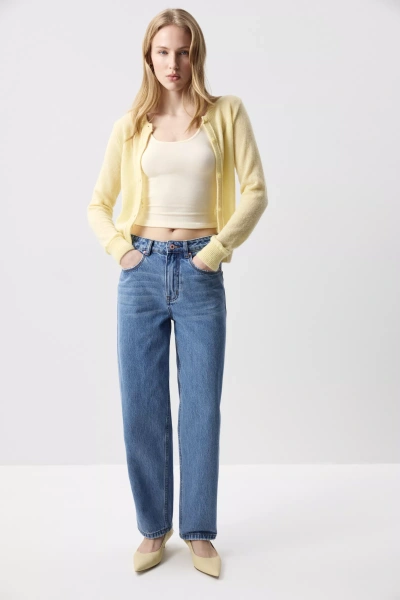 Джинсы Balloon Fit (светло-синий) (S) 