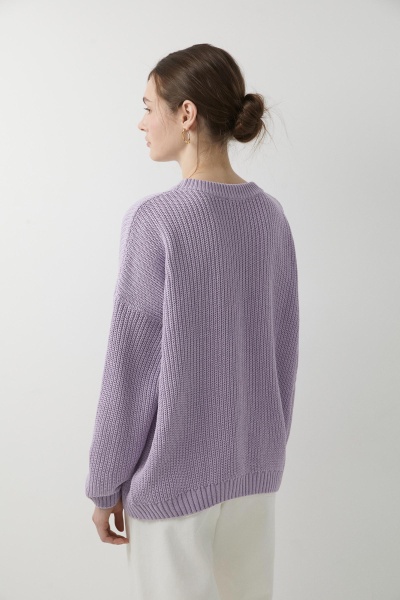 Свитер базовый (лавандовый) (one size) 