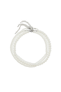 Чокер многослойный из жемчуга