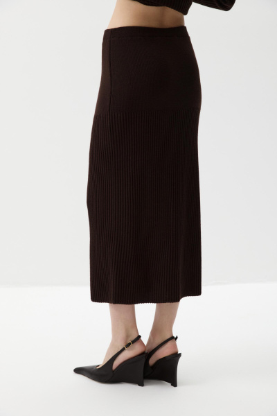 Юбка вязаная (Шоколадный) (M/L) 